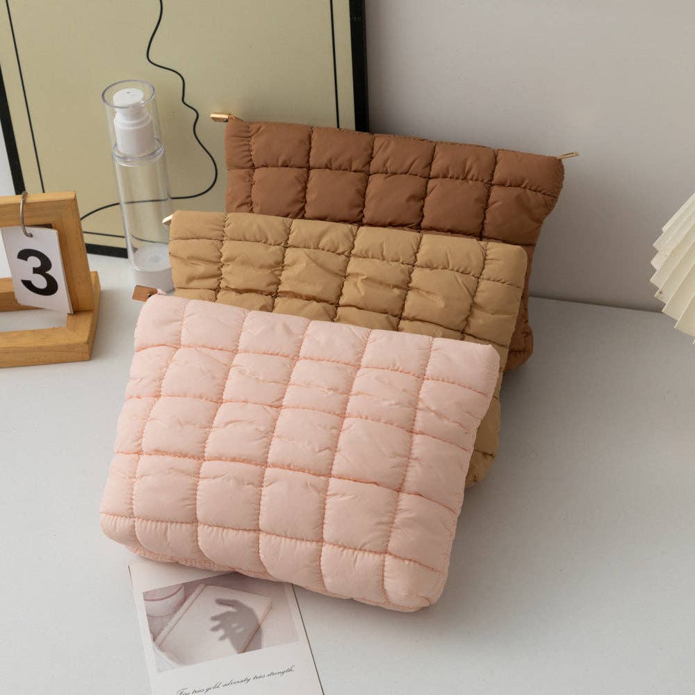 Gesteppte Puffer Clutch