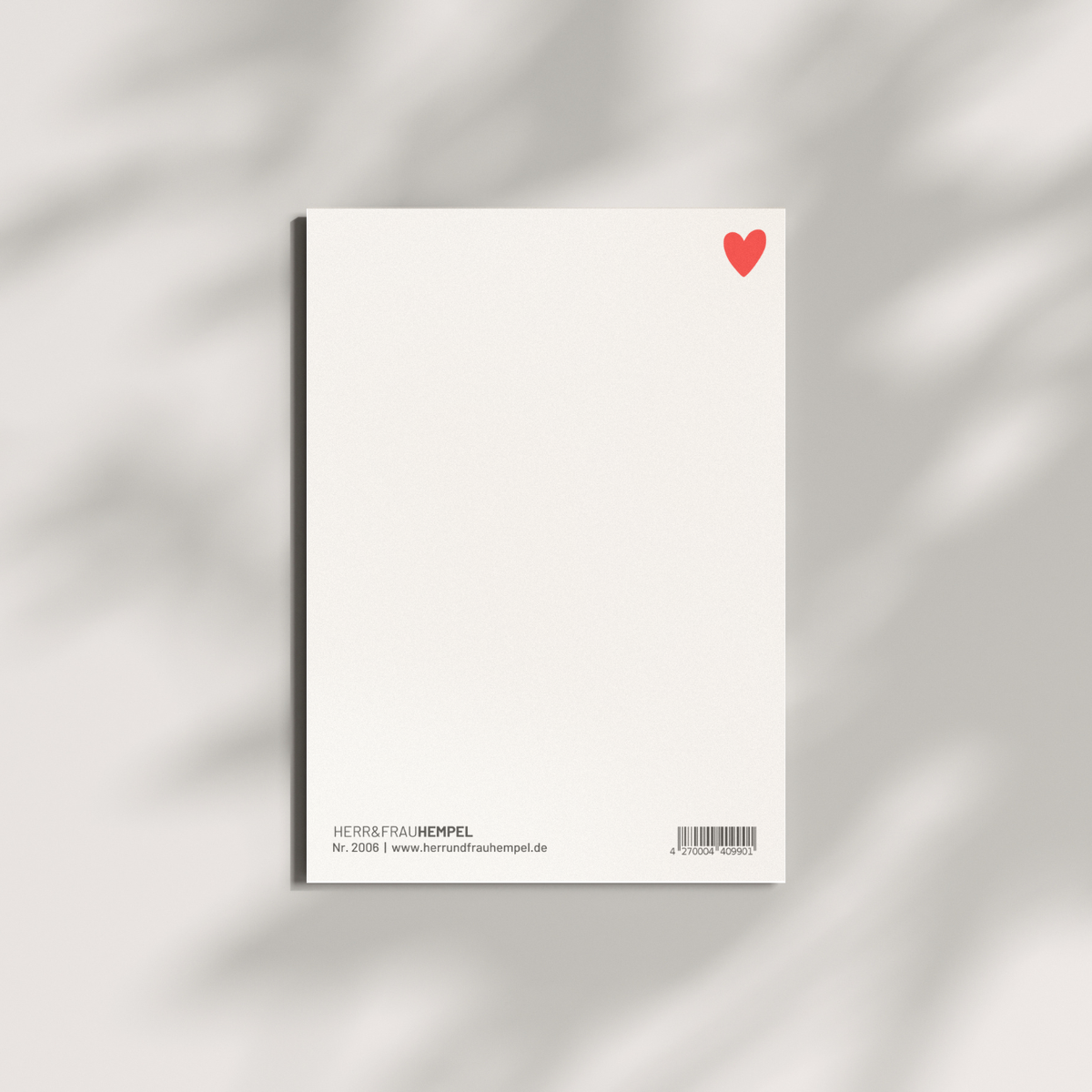 Postkarte - LIEBE