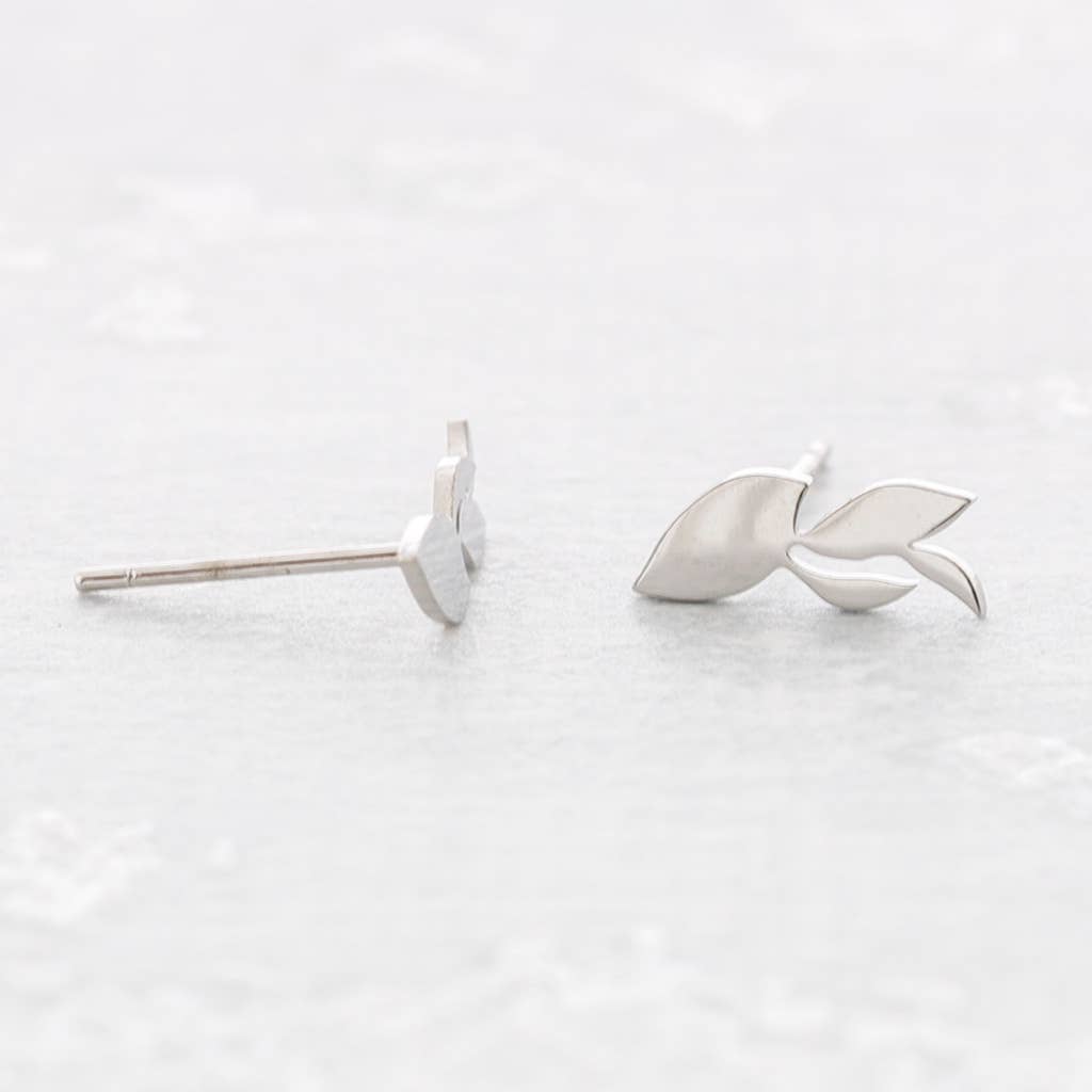 Ohrstecker Blattform
