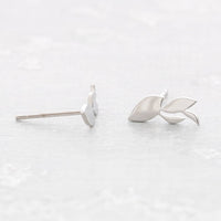 Ohrstecker Blattform