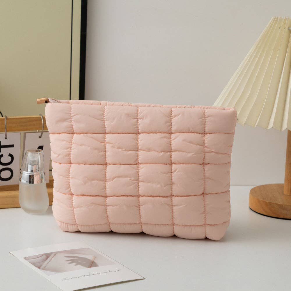 Gesteppte Puffer Clutch