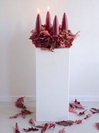 Adventskranz | Bordeaux Autumn