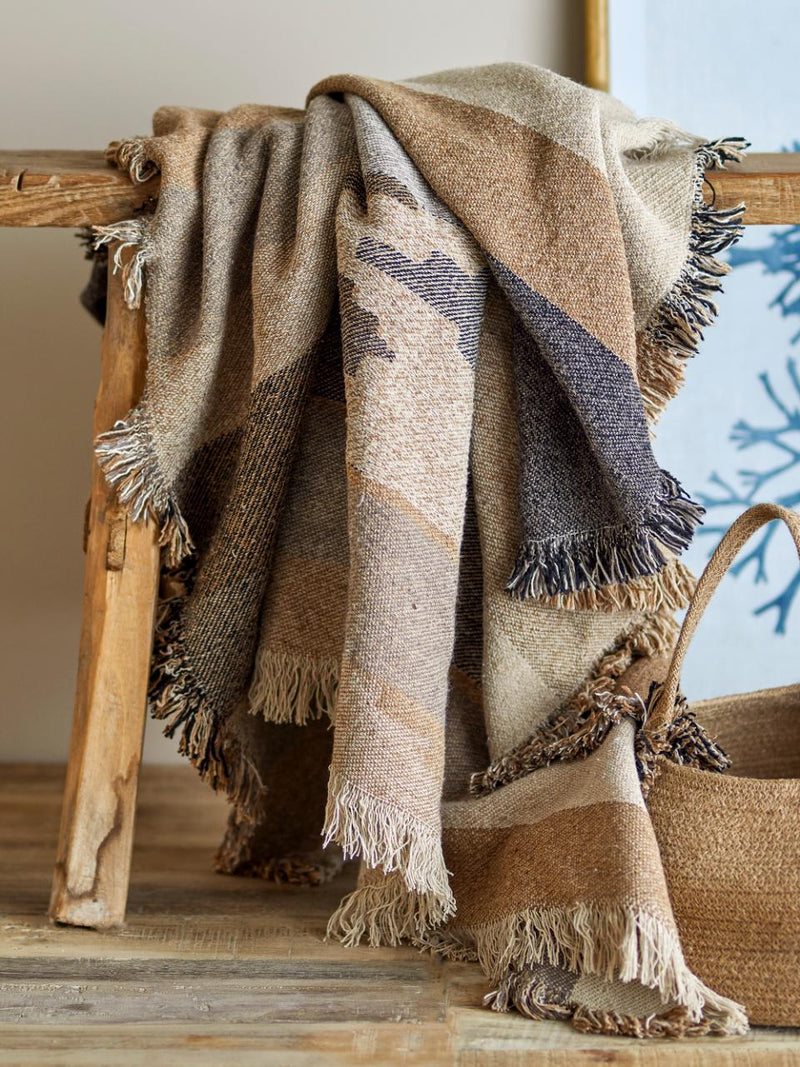 Decke Plaid, Maji | braun