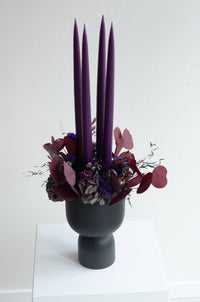 Adventsschale dark violett | lila