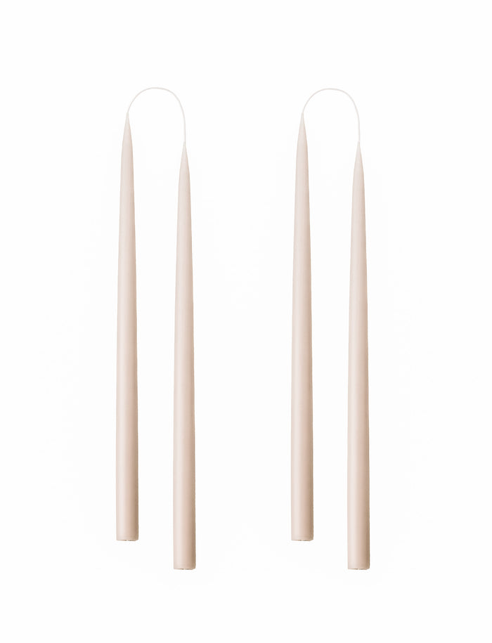 Stabkerzen 2er Set | nude