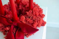 Adventskranz Red Velvet | rot