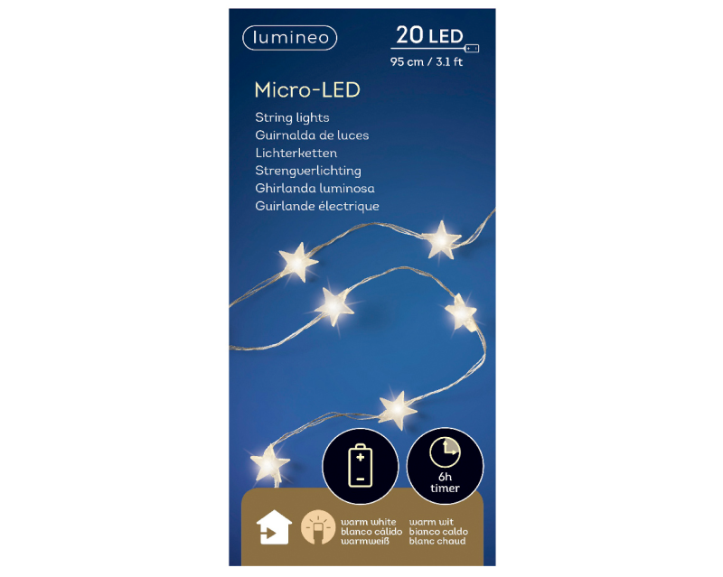 Mini Sternen-Lichterkette