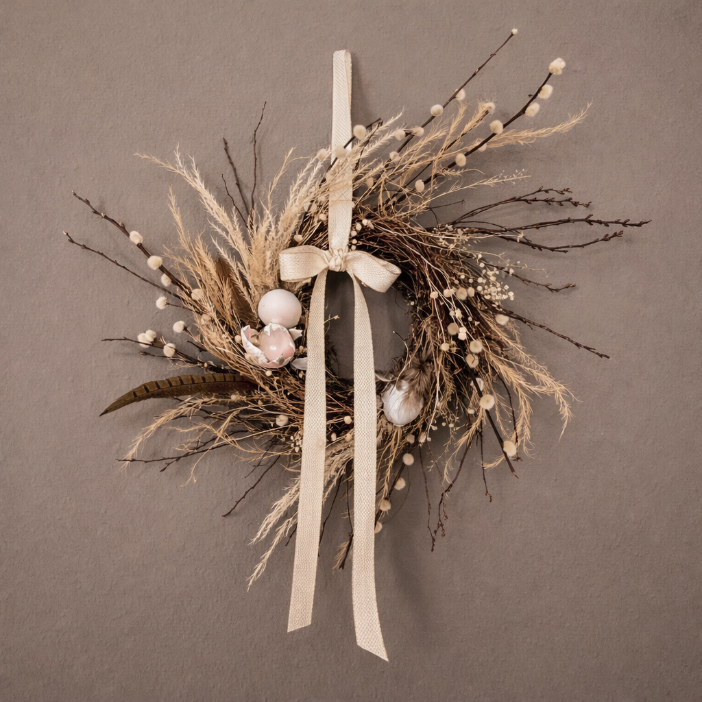 Workshop Osterkranz aus Naturmaterialien