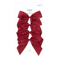 Stoff Schleifen 4er Set