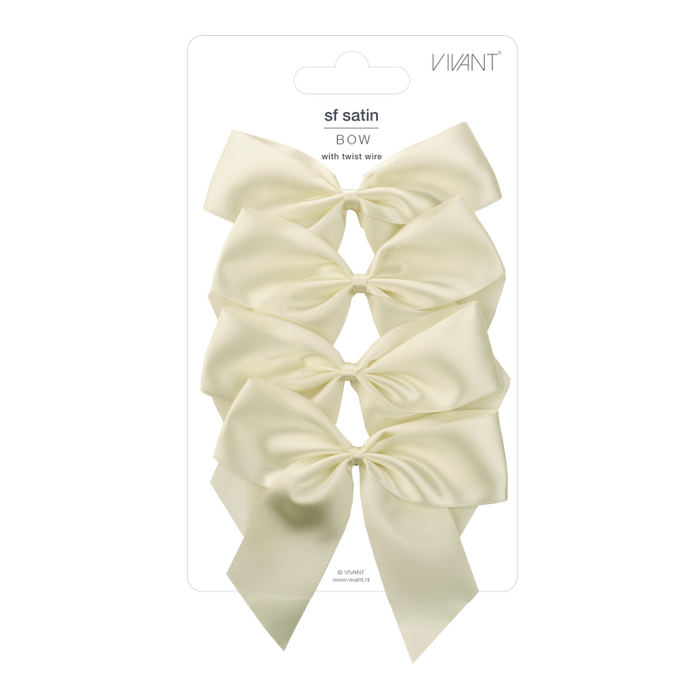 Stoff Schleifen 4er Set