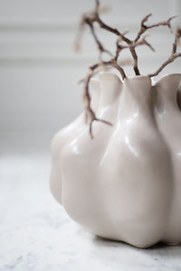 Vase Violet beige