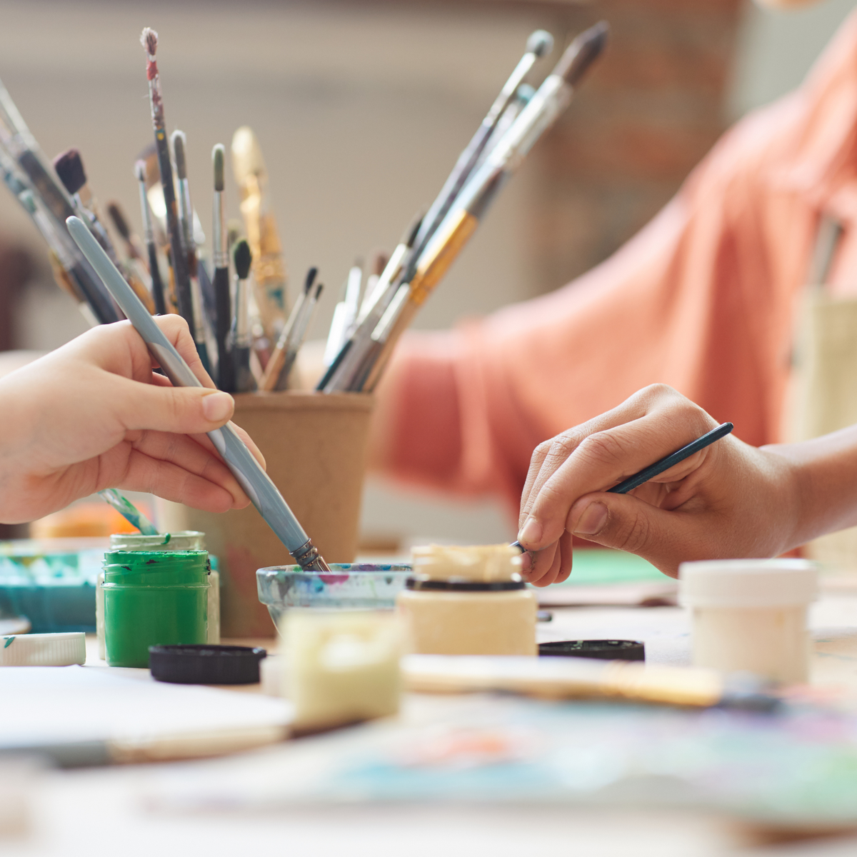 Workshop Acrylmalerei auf Leinwand