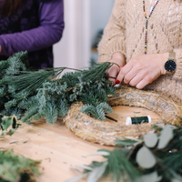 Adventskranz - offenes Atelier