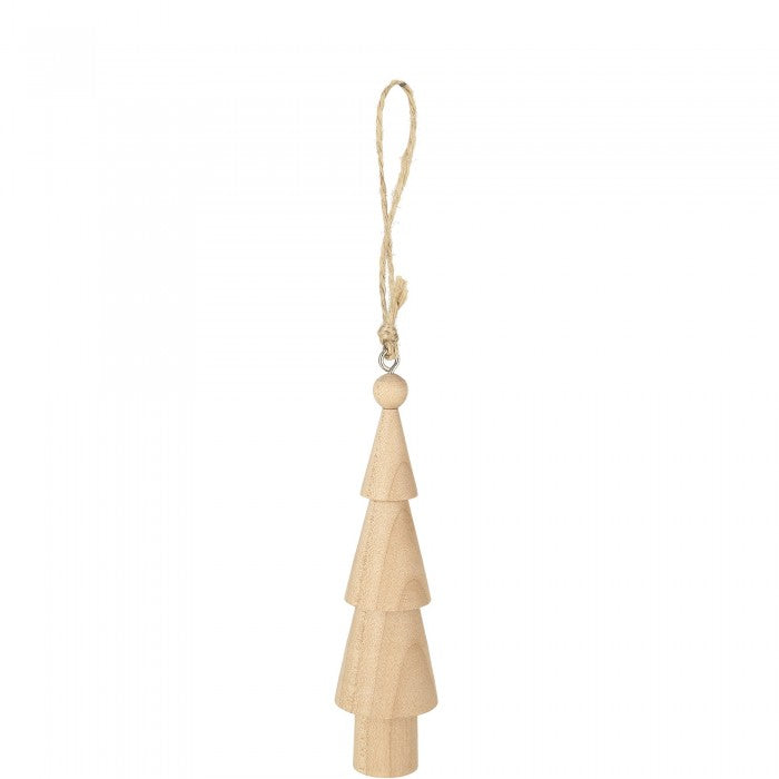 Anhänger Tannenbaum, holz
