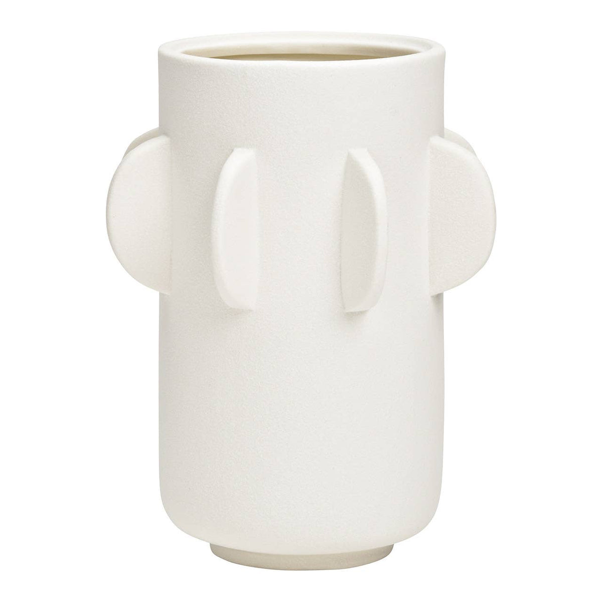 Vase aus Porzellan Weiß