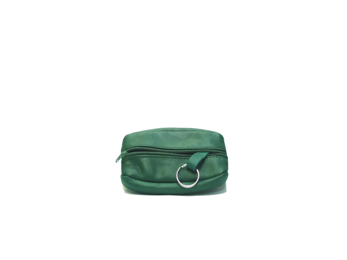 Münz- und Schlüsselmäppchen aus Leder