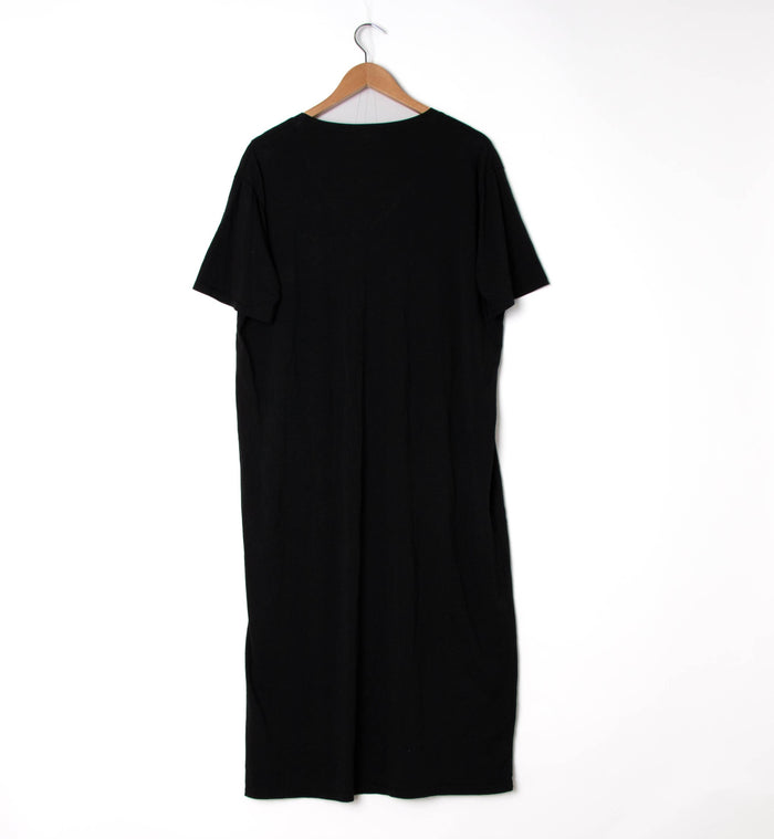 Klassisches T‑Shirt‑Midikleid