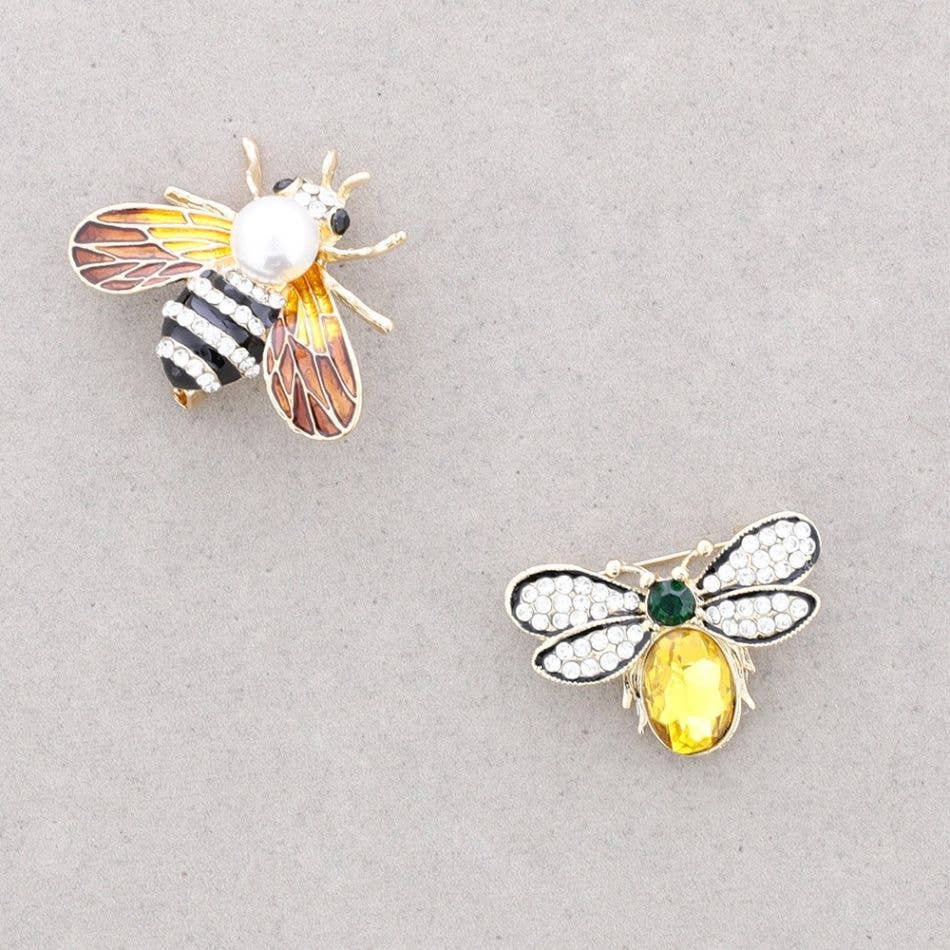 Brosche in Form eines Insekts
