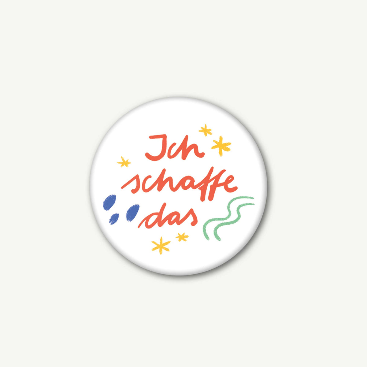 Magnet mit Affirmation zum Schulanfang