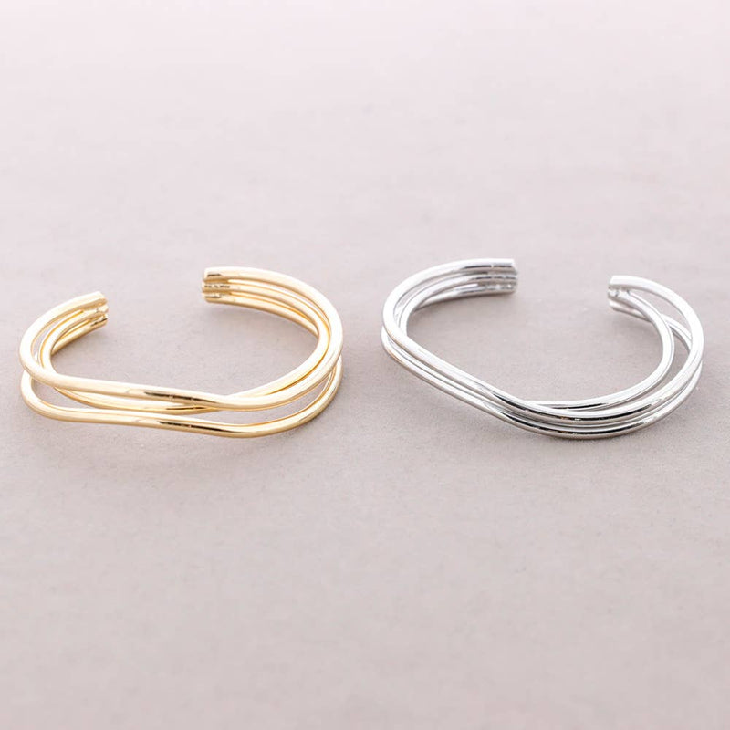 Metallarmband, silber