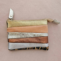 Bunte Geldbörsen aus Leder