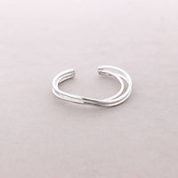 Metallarmband, silber