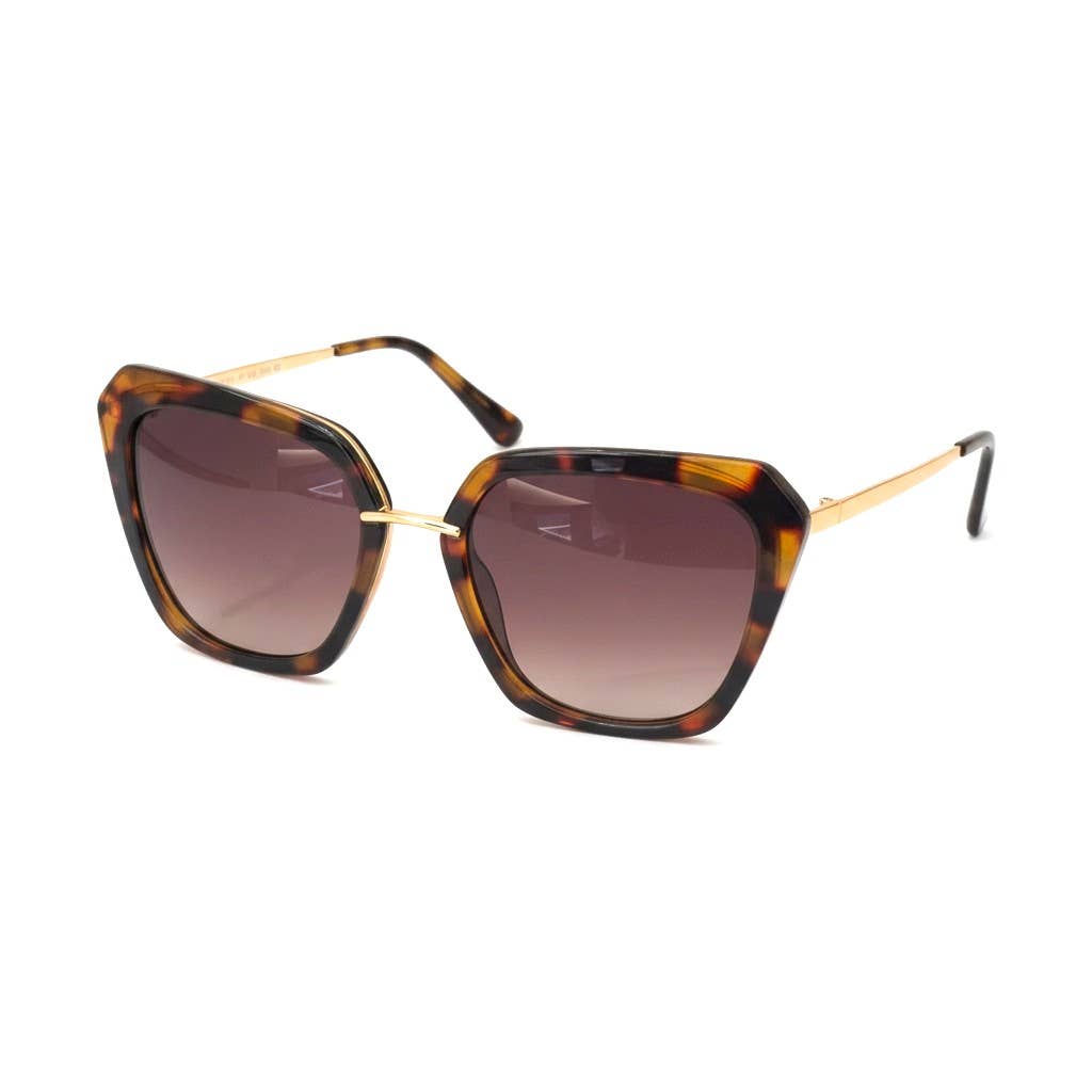Sonnenbrille, Tortoise & Brown