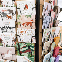 Postkarte Konfetti Fuchs