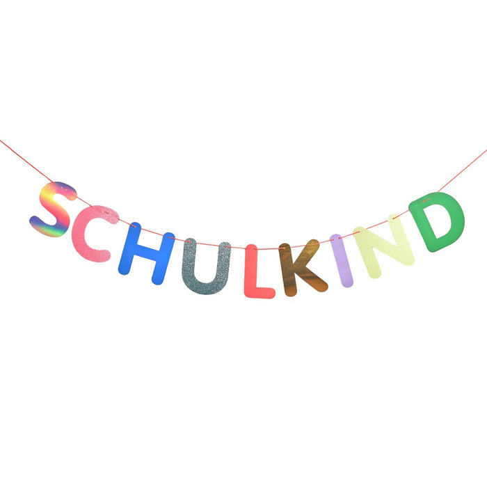 Girlande Schulkind