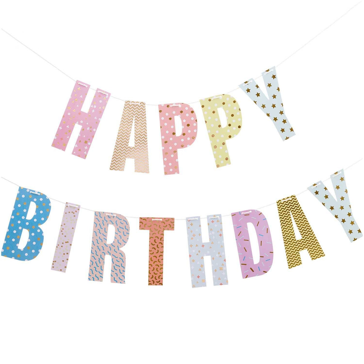 Girlande Happy Birthday