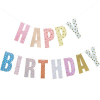 Girlande Happy Birthday