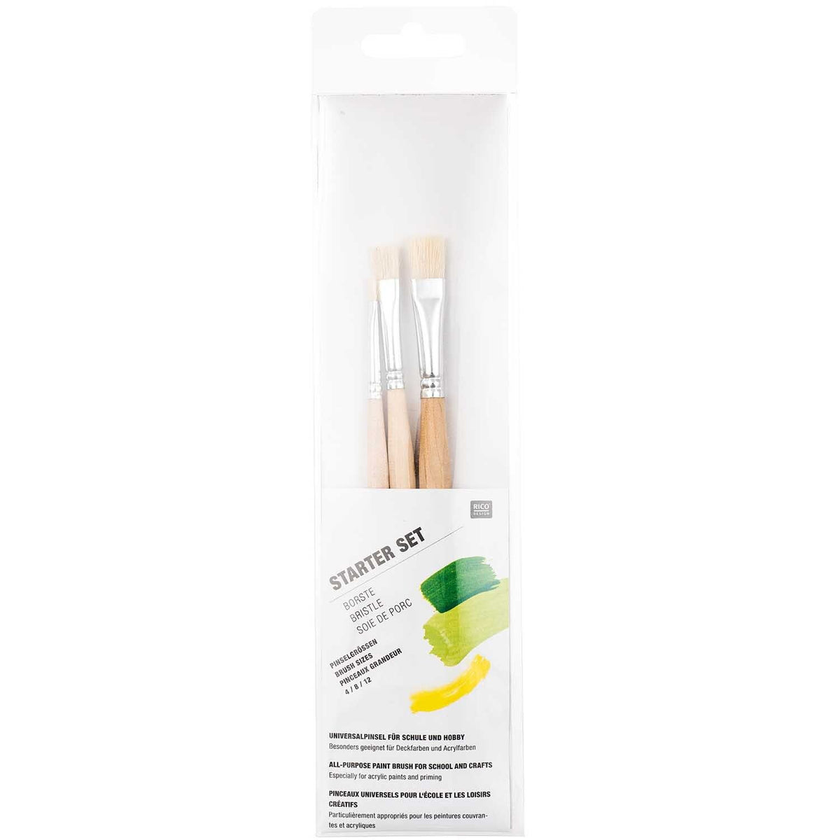 Pinsel Set 3-teilig