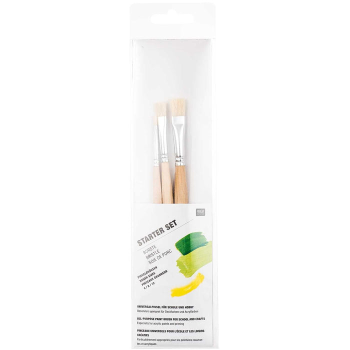 Pinsel Set 3-teilig