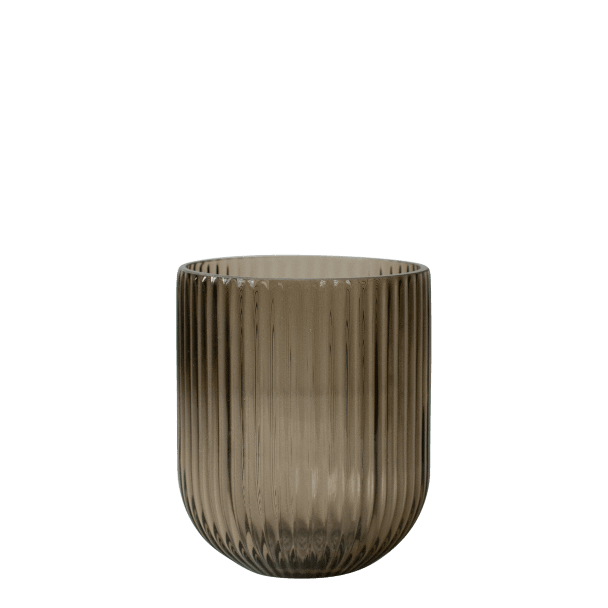 Vase und Windlicht Stripe