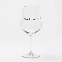 Weinglas "Wine Not" by Johanna Schwarzer × selekkt