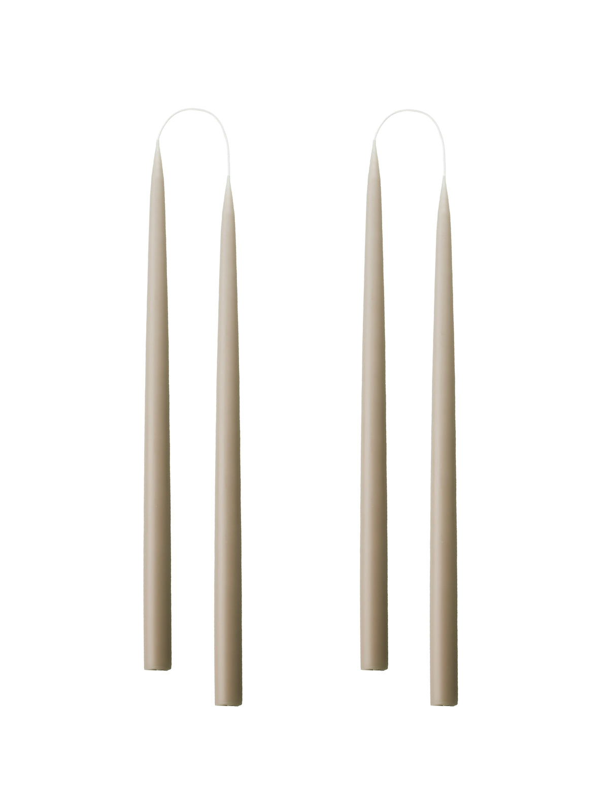 Stabkerzen 2er Set | nougat