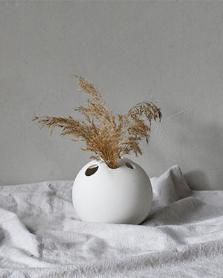 Vase Hult aus Keramik | weiß